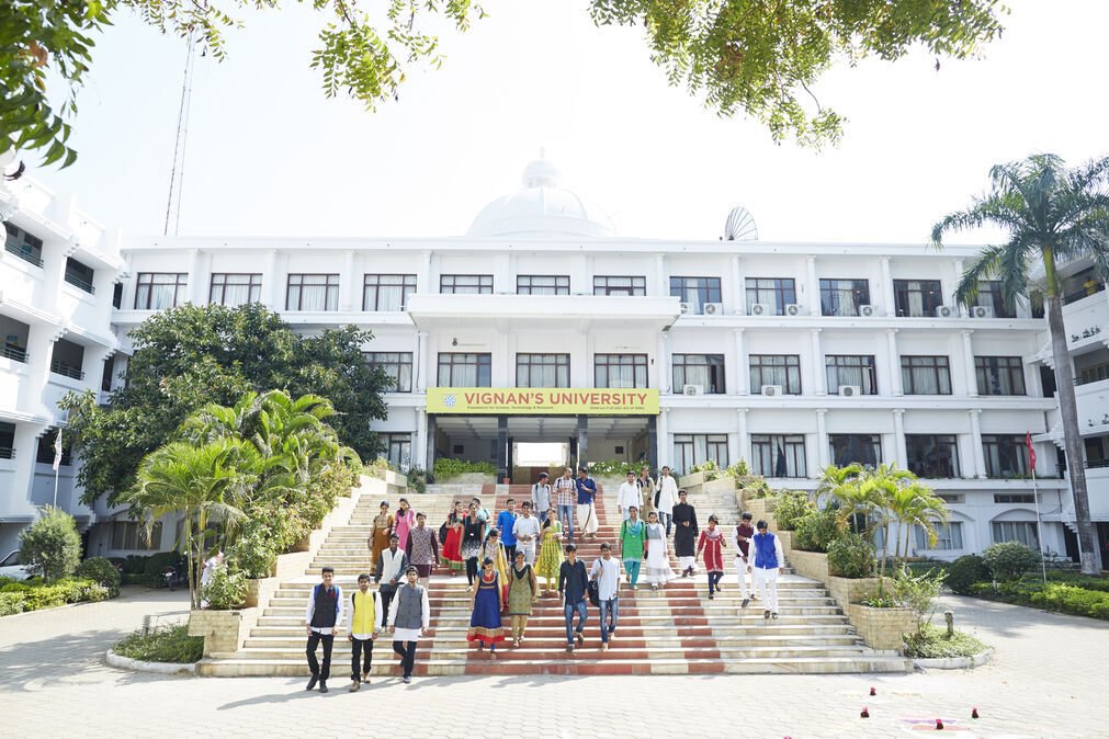 Vignan University campus photographs